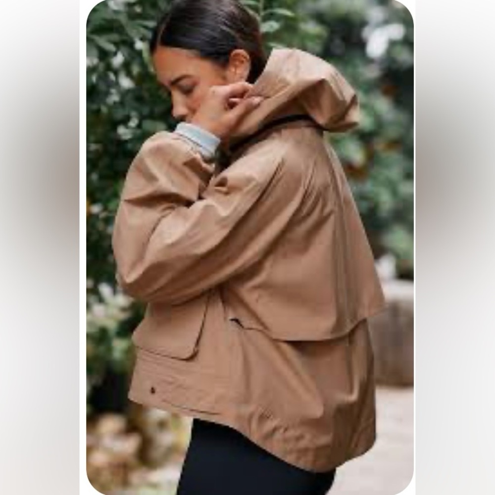 SWEATY BETTY Cropped Rain Jacket Size 6 - Picture 12 of 16